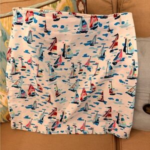 Talbots Nautical Skirt, size 8